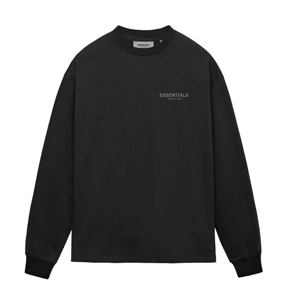 FOG ESSENTIALS Reflective Letters Tees Long Sleeve - Picture 1 of 2